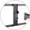 Holmios Soporte de Pared Giratorio para TV 37"-80" VESA 400x400 Máx. 45Kg