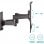 Holmios Soporte de Pared Giratorio para TV 37"-80" VESA 400x400 Máx. 45Kg