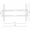 Holmios Soporte de Pared Fijo para TV 37"-70" VESA 600x400 Máx. 35Kg