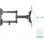 Holmios Soporte de Pared Giratorio Extensible para TV 13"-42" VESA 200x200 Máx. 20Kg