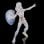 Hasbro Original Marvel Legends Series Fantastic Four Retro Mujer Invisible Figura
