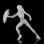 Hasbro Original Marvel Legends Series Fantastic Four Retro Mujer Invisible Figura