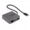 StarTech.com DKT31CHVL laptop-dockingstation & portreplikator Kabelgebunden USB 3.2 Gen 2 (3.1 Gen 2) Type-C Schwarz, Silber