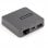 StarTech.com DKT31CHVL laptop-dockingstation & portreplikator Kabelgebunden USB 3.2 Gen 2 (3.1 Gen 2) Type-C Schwarz, Silber