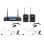 Vonyx WM62B Micrófono Inalámbrico UHF 16 Canales con 2 Petacas