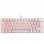 Mars Gaming MKMINI Clavier Mécanique Blanc Commutateur Outemu Marron