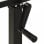 VidaXL Estructura de Escritorio Elevable de Altura Ajustable Manivela Negro