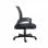 Equip Silla de Oficina Ergonómica de Malla Negra
