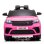 Ataa Cars Coche Eléctrico Infantil Licencia Oficial Land Rover Range Rover Velar 12V Rosa