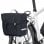 VidaXL Alforja para Bicicleta 21L Negra