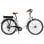 Youin Los Angeles Bicicleta de Paseo Eléctrica 26" Blanca