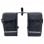 VidaXL 93251 Sacoche de Vélo double 35L Noir