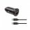 Ksix Cargador Coche 2 Salidas USB/USB-C 20W + Cable USB-C