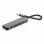 LINQ byELEMENTS LQ48014 laptop-dockingstation & portreplikator Kabelgebunden USB 3.2 Gen 2 (3.1 Gen 2) Type-C Schwarz, Grau
