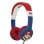 Auriculares Blade Super Mario com fio jack 3,5 mm para crianças, volume limitado, multicolorido