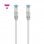 Nanocable Câble Réseau SFTP RJ45 Cat.7 600MHz LSZH PIMF AWG26 50cm Gris