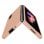 Custodia pieghevole rosa freddo per Samsung Galaxy Z Fold 3 F926