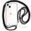 Coole schwarze Lanyard-Hülle für das iPhone 13 Mini