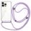 Coole lila Lanyard-Hülle für das iPhone 13 Pro