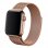 Cool Correa Universal 20mm Metal Rose Gold Amazfit Bip / GTS / Bip Lite / Huawei / Samsung / COOL Oslo