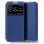 Coole blaue, schlichte Flip-Cover-Hülle für Vivo Y52 5G / Y72 5G