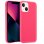 Coque en silicone rose cool pour iPhone 13 Mini