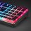 Mars Gaming MKULTRA Teclado Mecânico Preto Switch Vermelho Português