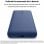 Belkin BoostCharge Plus USB-C Powerbank 10000 mAh mit integrierten Kabeln Blau