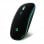 Subblim LED double souris plate souris optique sans fil RGB 1600DPI noir