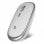 Subblim Wireless Mini Mouse Rato Ótico Sem Fios Branco/Prateado