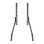 TooQ DB3270T-B Support de Bureau pour Écrans 32 à 70" VESA 75x75 à 800x400 Max 50Kg