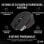 Souris de jeu sans fil Corsair M65 RGB Ultra Wireless 26000DPI Noir