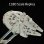 Lampada Paladone Flexo Star Wars Millennium Falcon