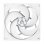Arctic P12 PWM PST Ventilador Suplementario 120mm Blanco