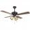 Orbegozo CT55106 Ventilateur de plafond avec lumière
