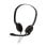 Casque Epos PC 3 Chat filaire double jack 3,5 mm pour télétravail avec Réduction de Bruit Noir