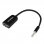 Unotec Duplicador Jack 3,5mm Negro