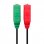 Adaptador Minijack a Auricular y Micrófono