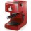 Philips Saeco Poemia HD8423 Cafetera Expreso Manual Roja