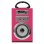 Altavoces Infiniton Portátil Bluetooth 5W Rosa con karaoke y mando
