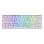 Newskill Pyros Ivory Tastiera da gioco meccanica wireless Interruttore RGB Blu