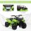 Homcom Quad Eléctrico 6V Verde/Negro