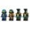 Figura LEGO Ninjago 71752 Submarino Anfíbio Ninja 356 Peças 4 Minifiguras