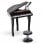 Homcom Piano Electrónico Infantil 37 Teclas con Micrófono y Luces 22 Canciones