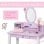 Homcom Tocador con Taburete Infantil