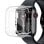 Cooler transparenter Silikonschutz für Apple Watch Series 7 45 mm