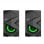 Haut-parleurs de jeu cool 2.0 LED USB 8W