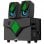 Cool Colunas Gaming 2.1 LED USB 15W