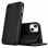 Cool Flip Cover Case Elegance Noir pour iPhone 13 Mini