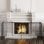 Homcom Protector de Chimenea Ajustable con Alambre de Metal